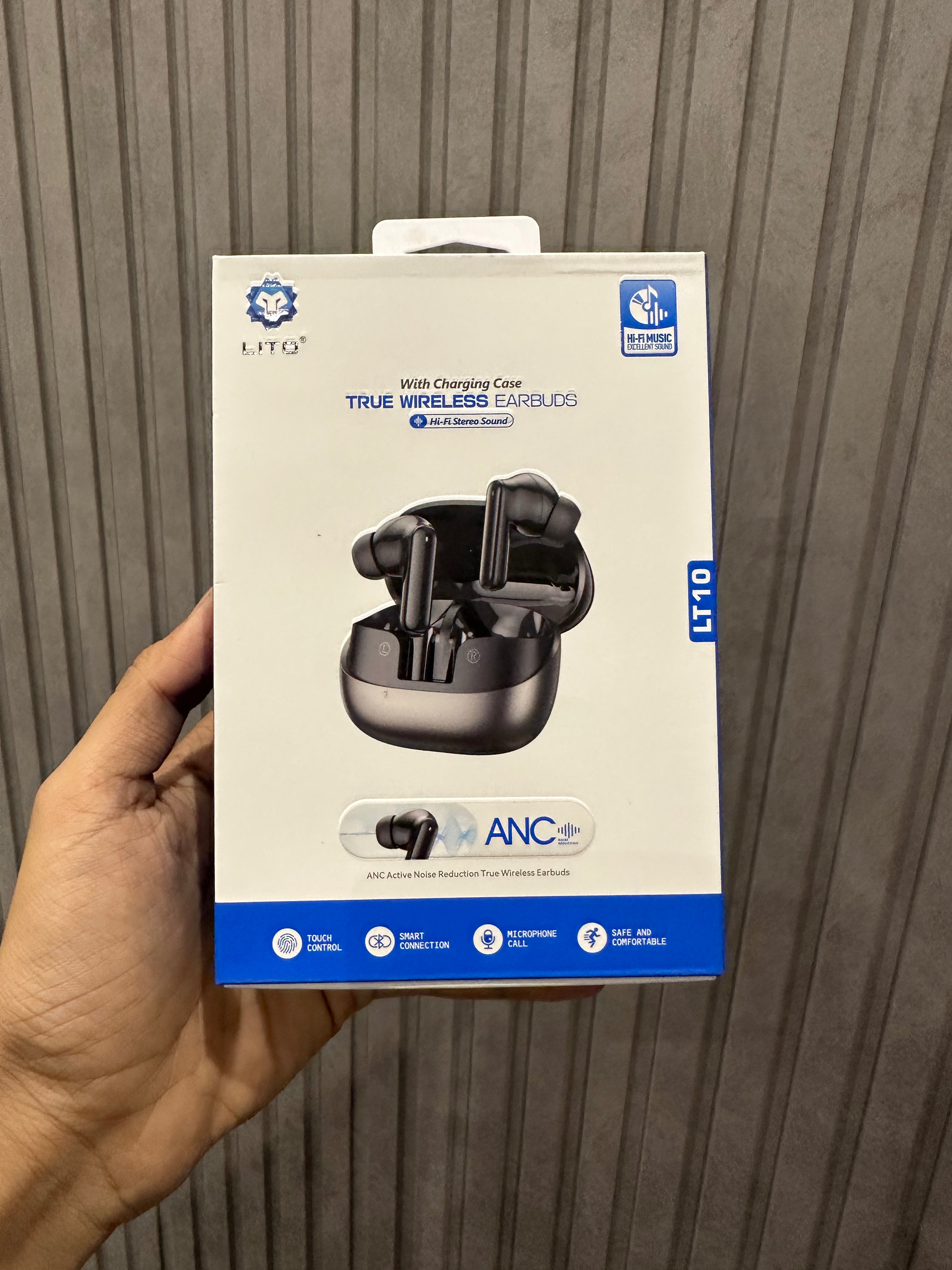 Lito LT-T10 ANC Bluetooth Wireless Earbuds