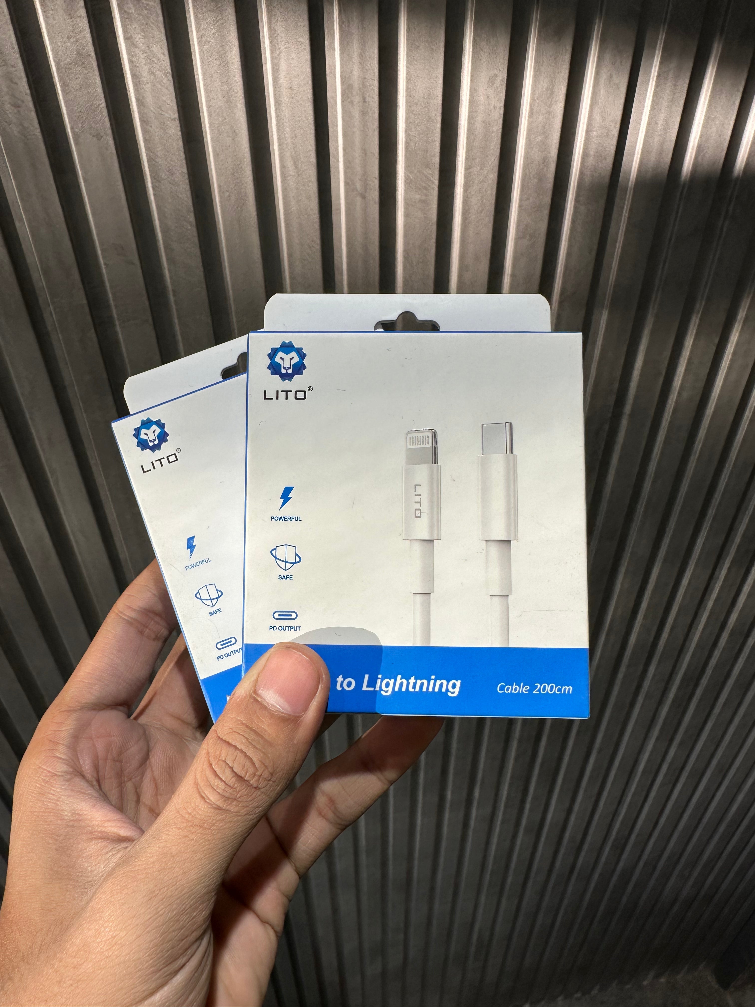 LITO USB-C to Lightning Data Cable - 2M