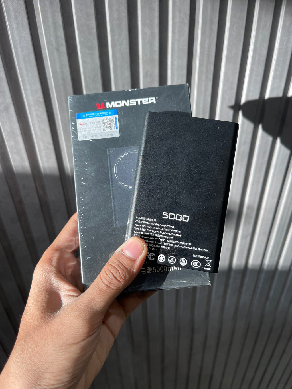 Monster MagSafe Power Bank PD5001 – Ultra-Slim Wireless Charging