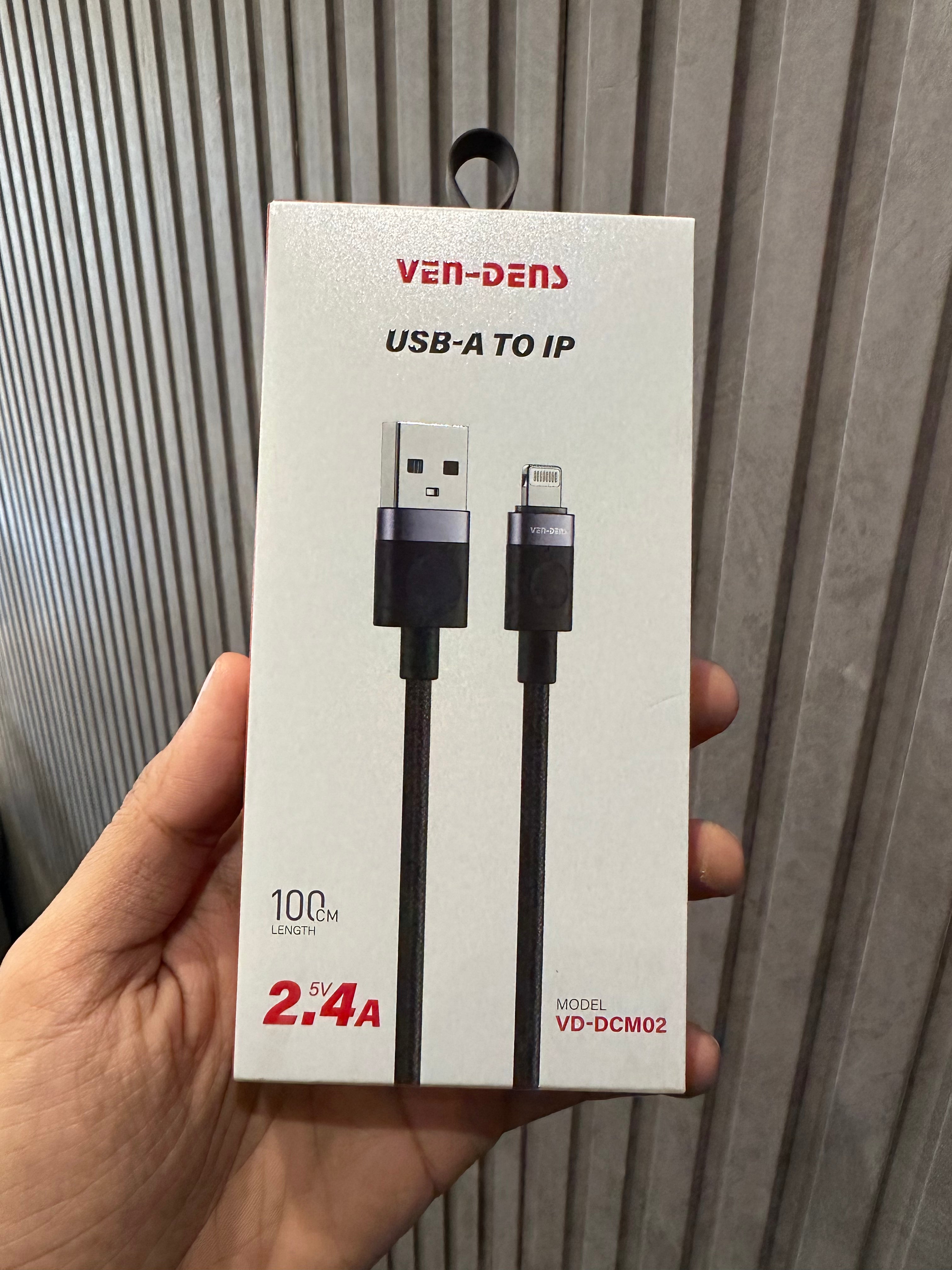 Ven Dens USB to Lightning Data Cable - 1M