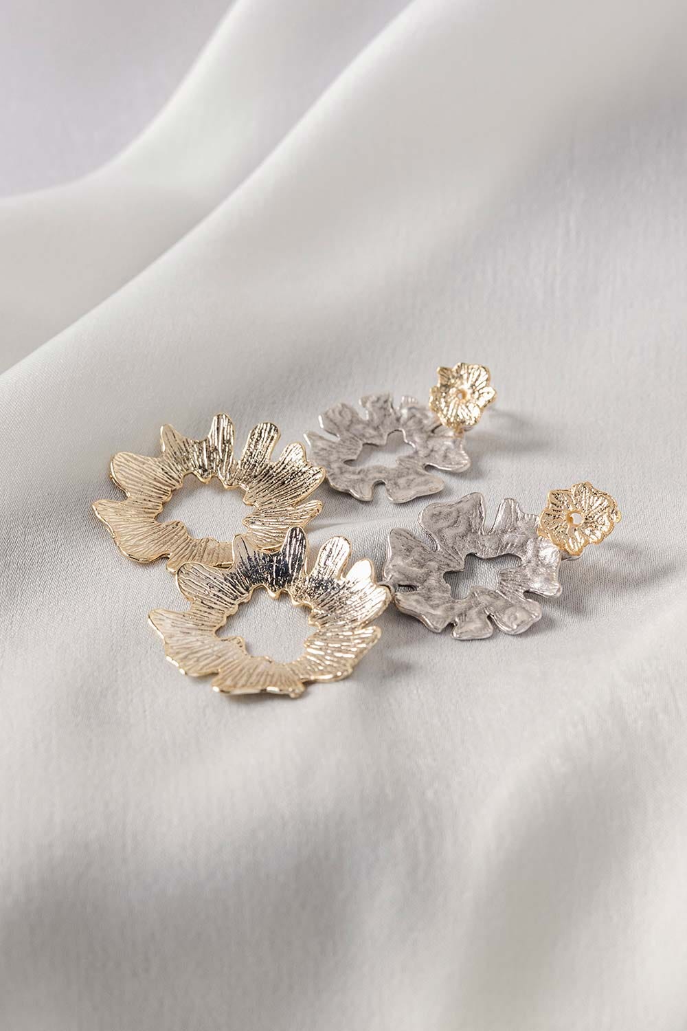 Inverted Flower Earrings