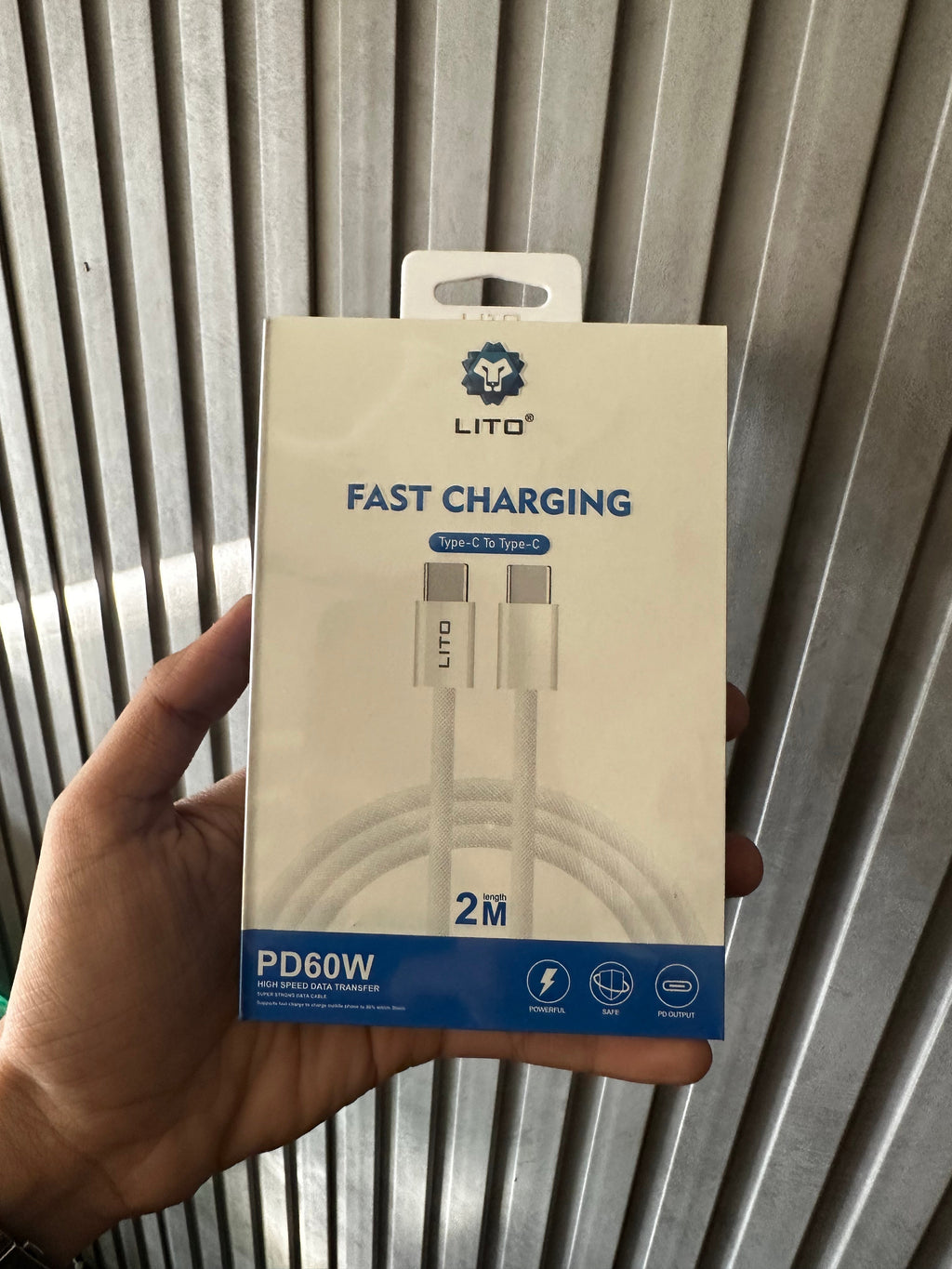 LITO PD 60W USB-C to USB-C Cable - 2M