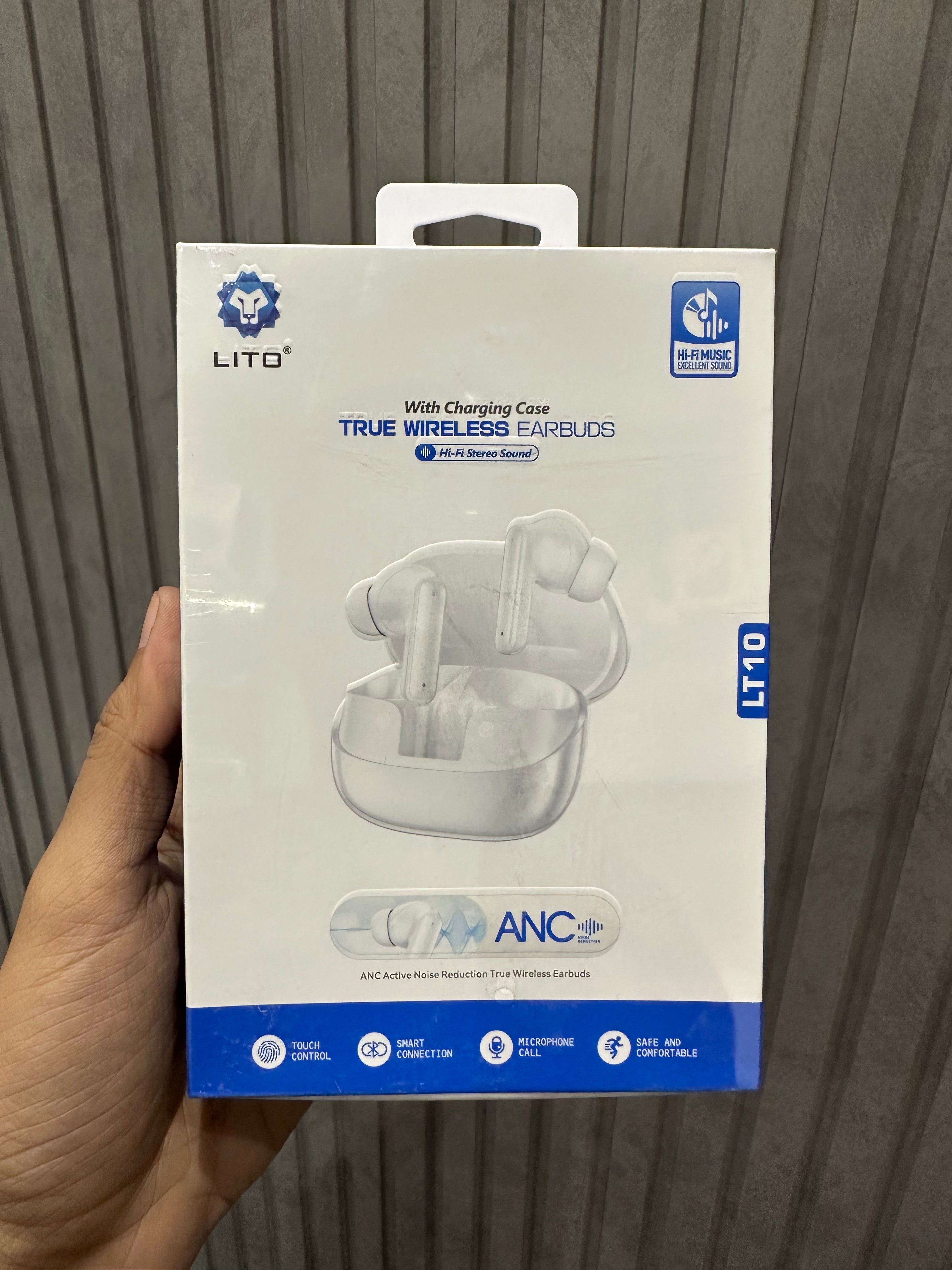 Lito LT-T10 ANC Bluetooth Wireless Earbuds