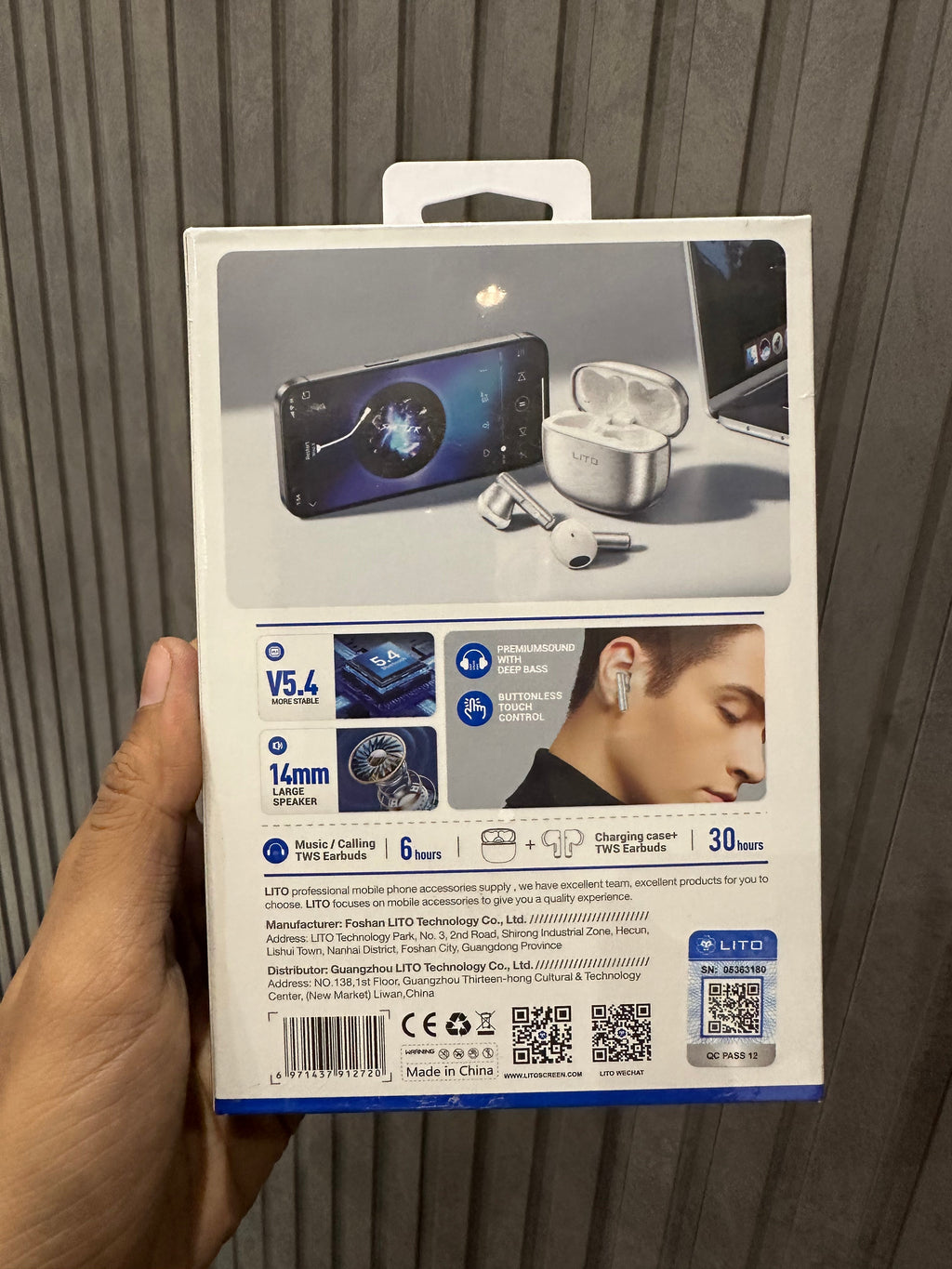Lito LT-T11 Metal Series TWS  Earphones