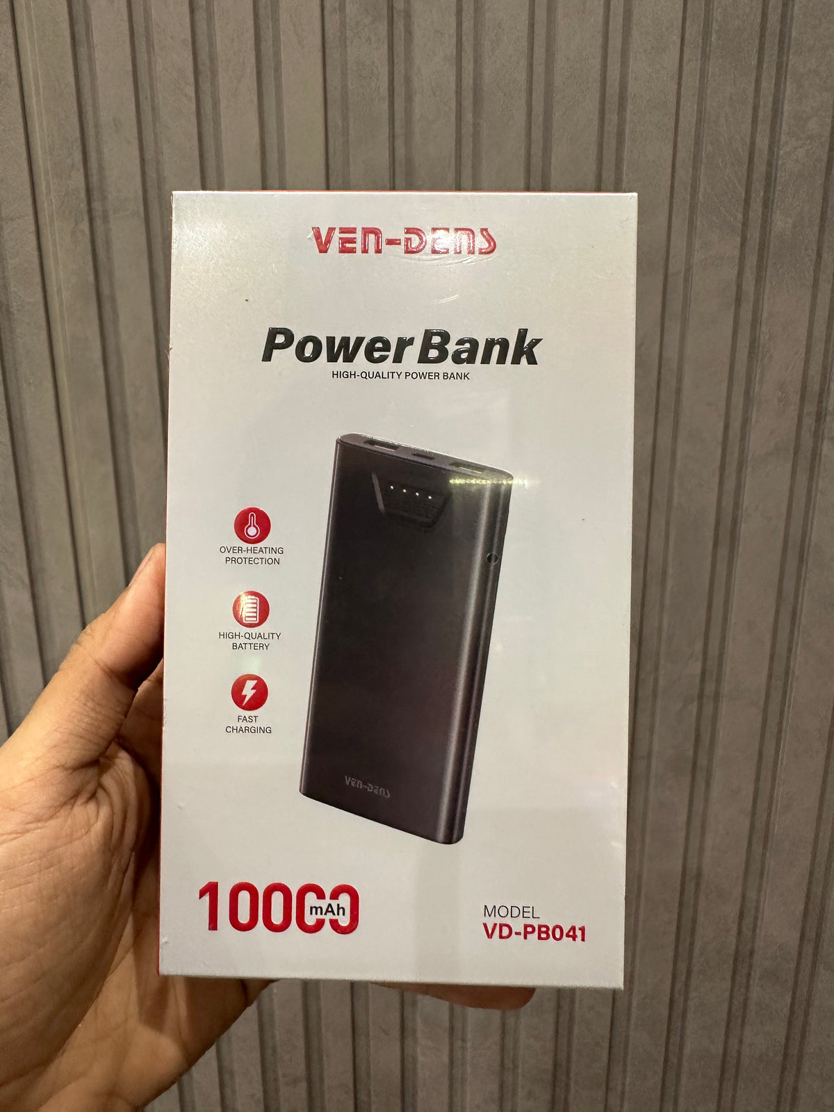 Ven Dens 10000mAh Portable Power Bank – Digital Display